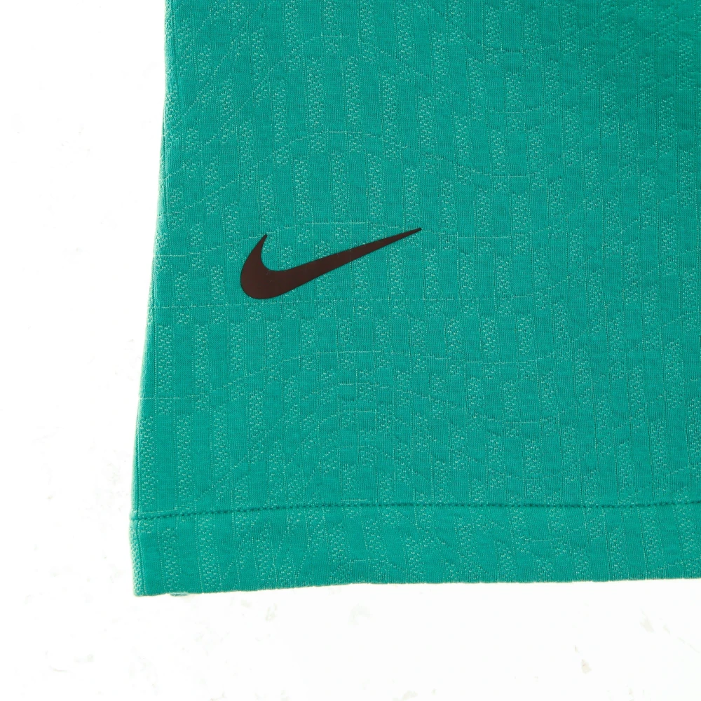 Nike High Rise Jacquard Shorts Green Dames
