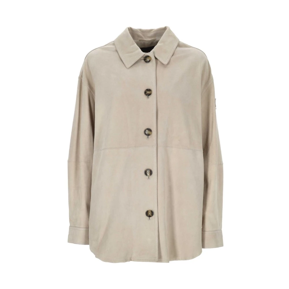 Peuterey Women's Beige Light Jackets, Xs, Lya Jacket