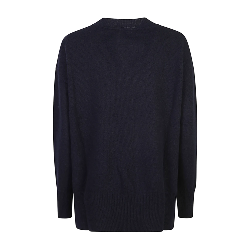 Roberto Collina Blauwe Sweaters voor Mannen Blue Dames