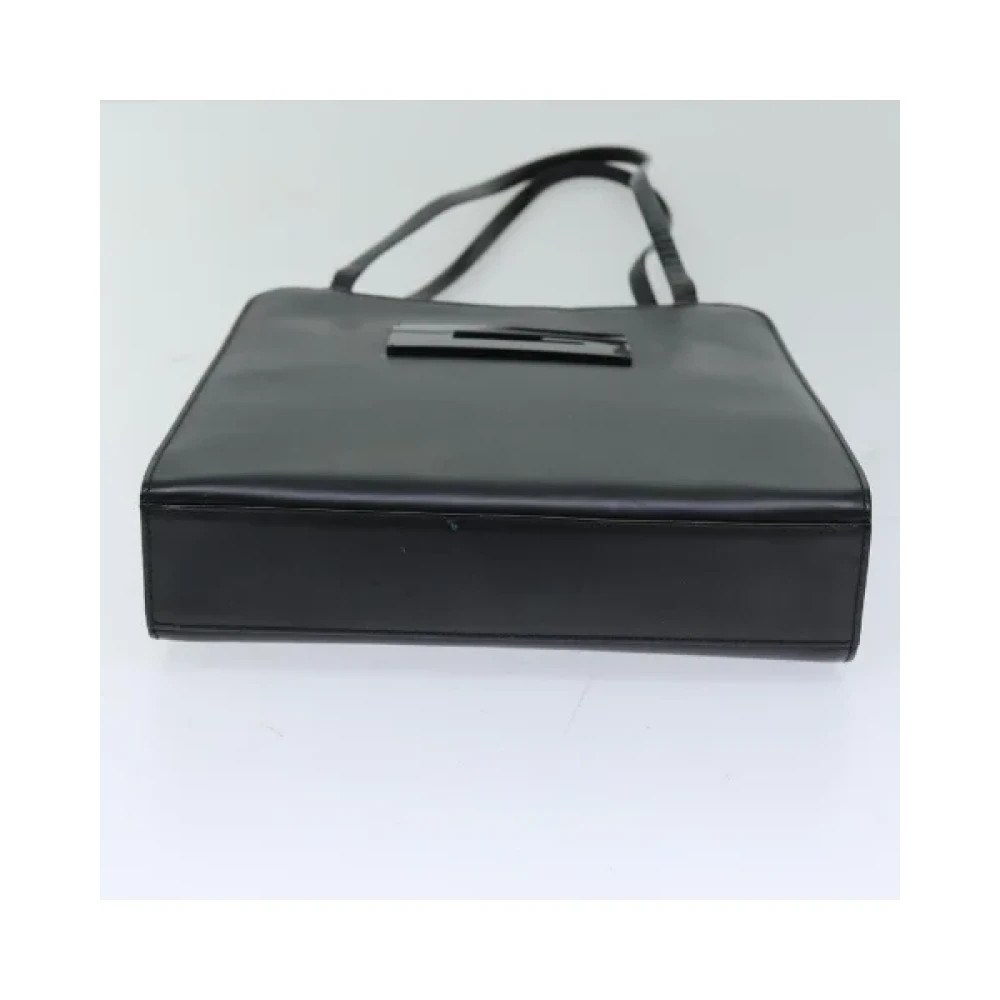 Gucci Vintage Pre-owned Leather gucci-bags Black Dames