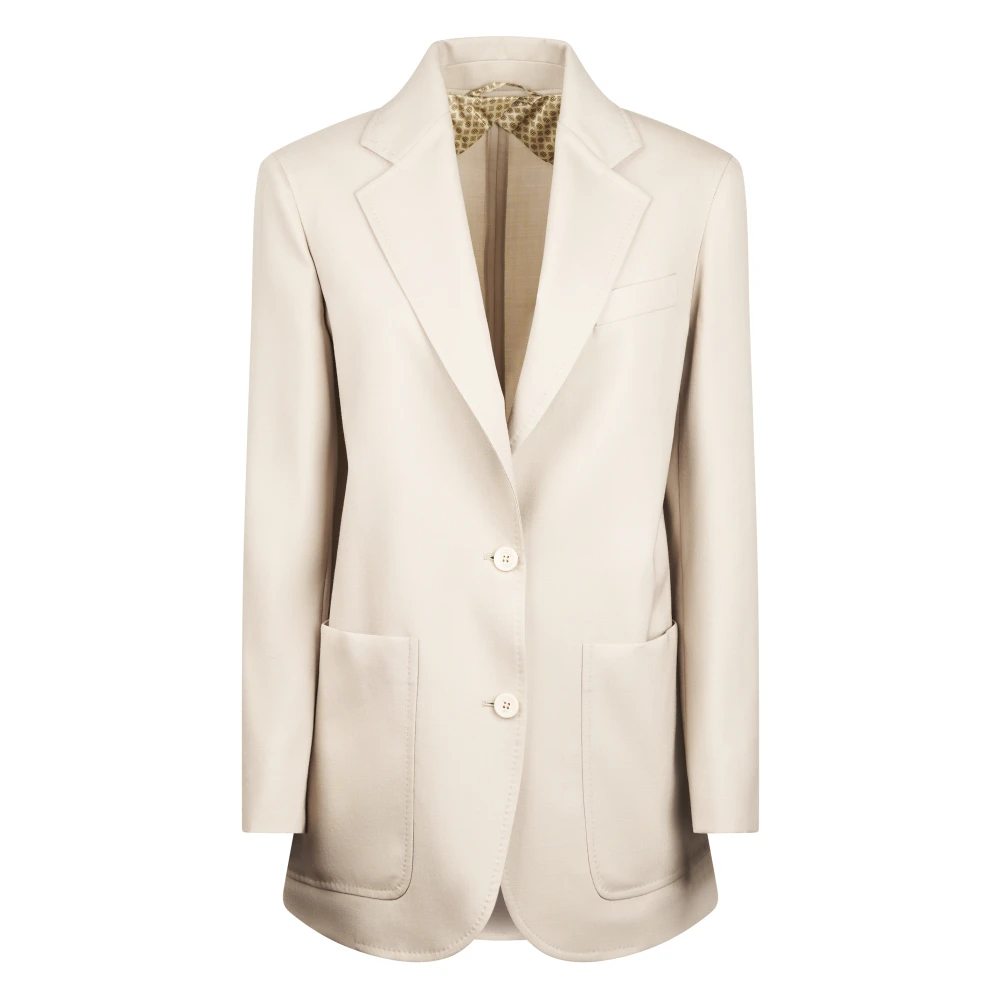 Max Mara Mujer Beige - Giacca - Jackets - Xs - Giacca