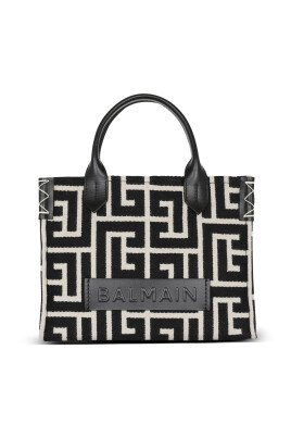 b-army-monogrammed-jacquard-and-leather-tote-bag