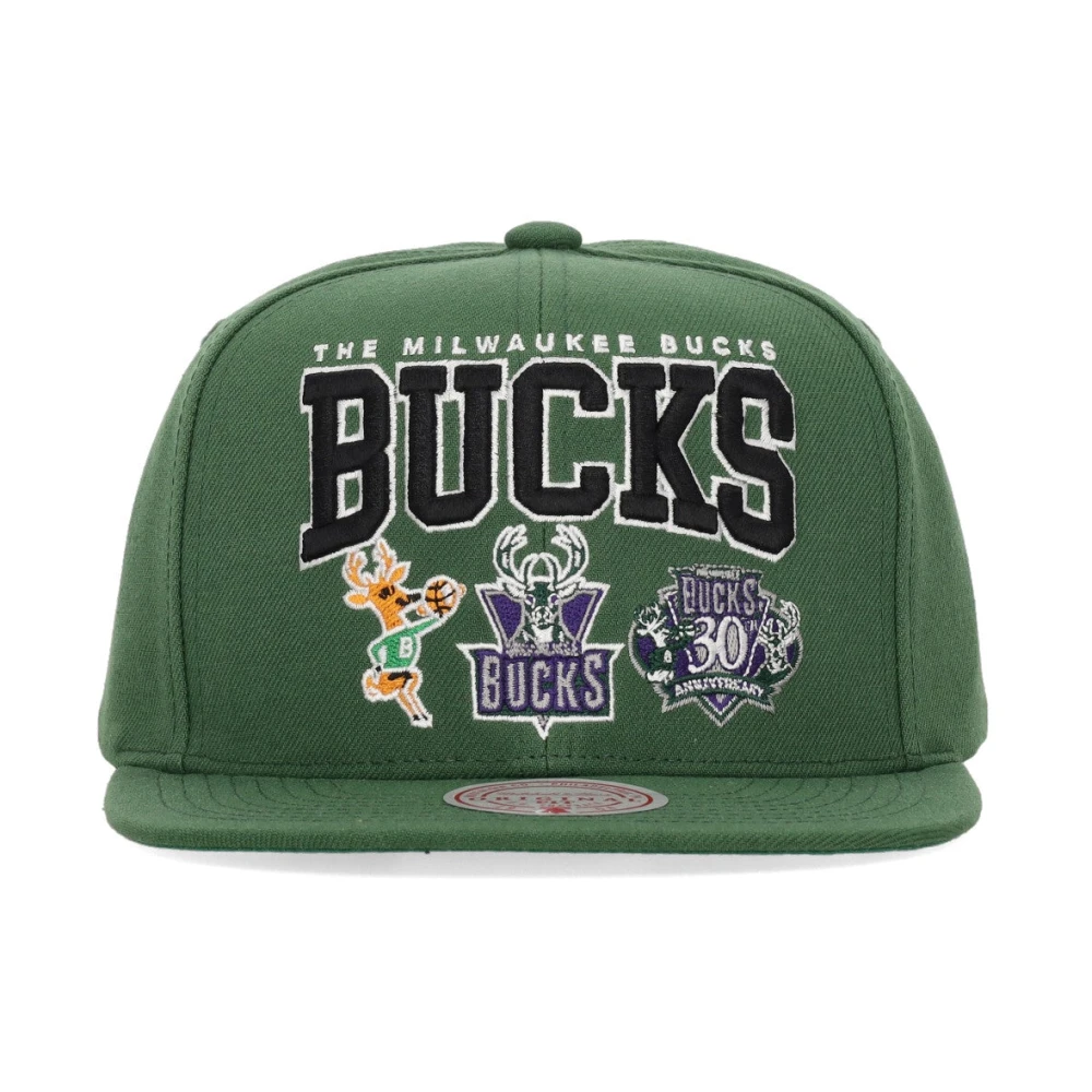 Mitchell & Ness Milwaukee Bucks NBA Pet Green Heren