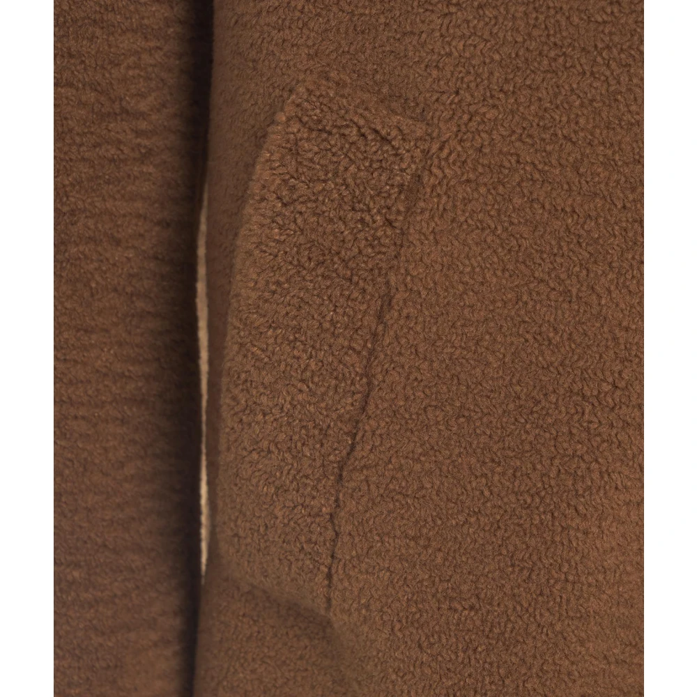Herno Teddy Jas met Knoopsluiting Brown Heren