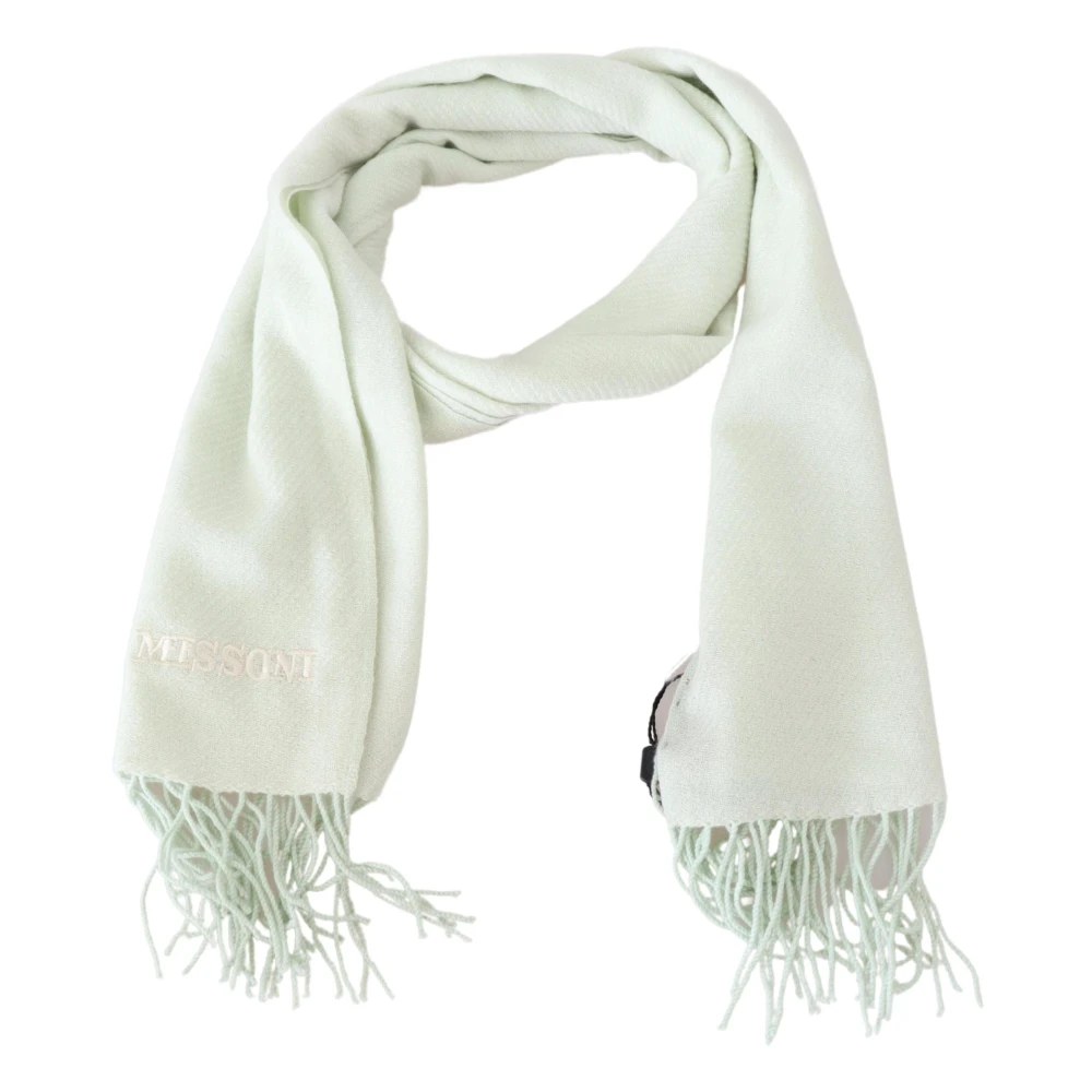 Missoni Women's Green Winter Scarves, One Size, Gorgeous Wrap Scarf