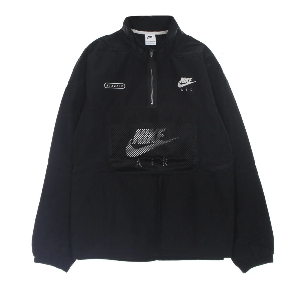 Nike Afneembaar Windjack Air Woven Jacket Black Heren