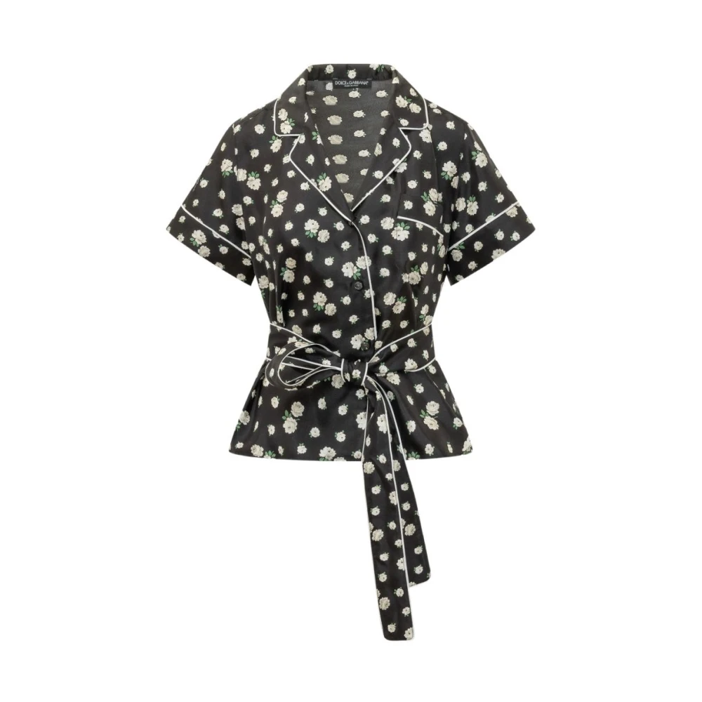 Dolce & Gabbana Black Shirts - Female - Shirts - M - Blouses & Shirts