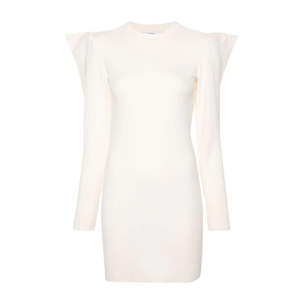 Max Mara Stijlvolle Glasgow Jurk White Dames