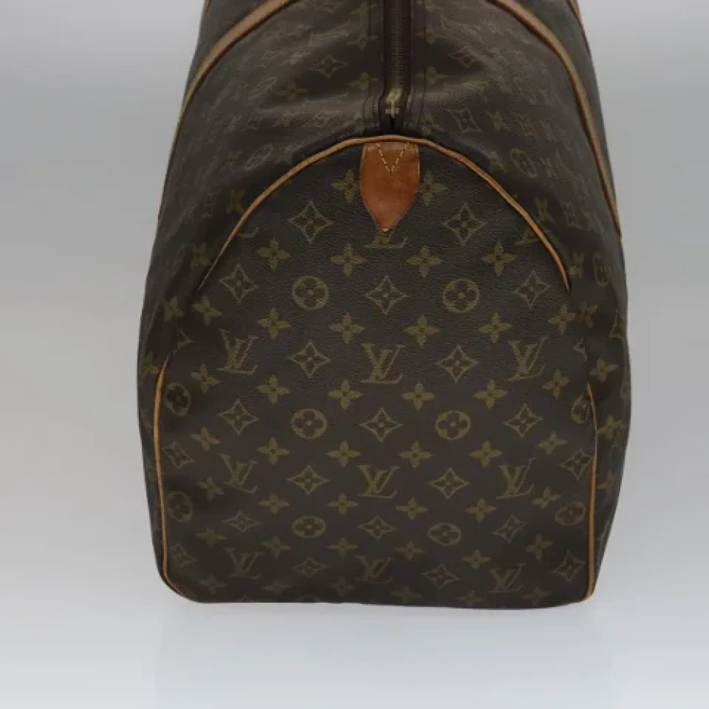 Louis Vuitton Vintage Pre-owned Canvas travel-bags Brown Dames