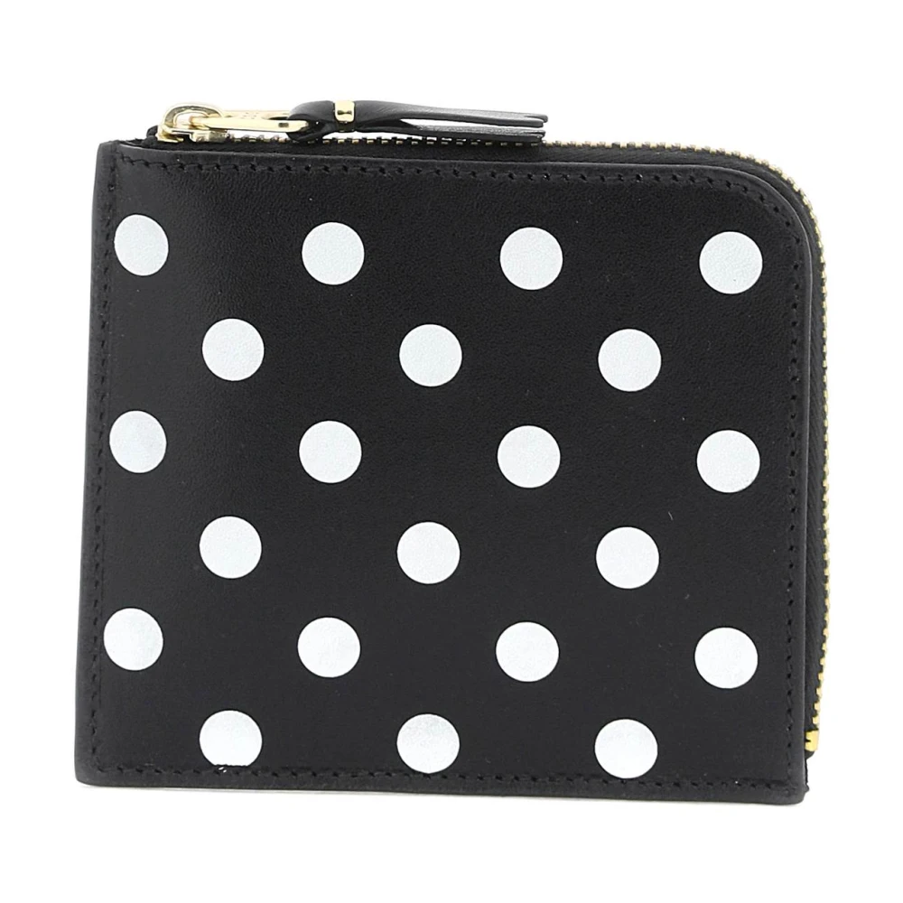 Comme des Garçons Portemonnee met Polka Dot Patroon en Rits Multicolor Heren