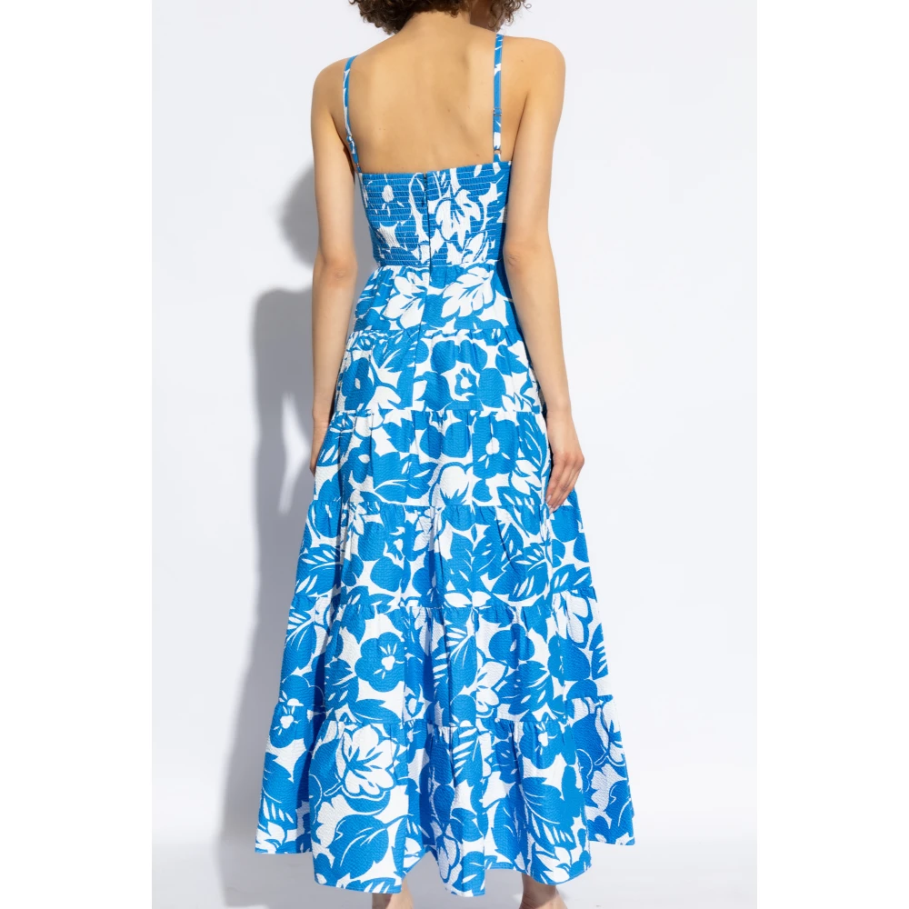 Kate Spade Bloemenpatroon jurk Blue Dames