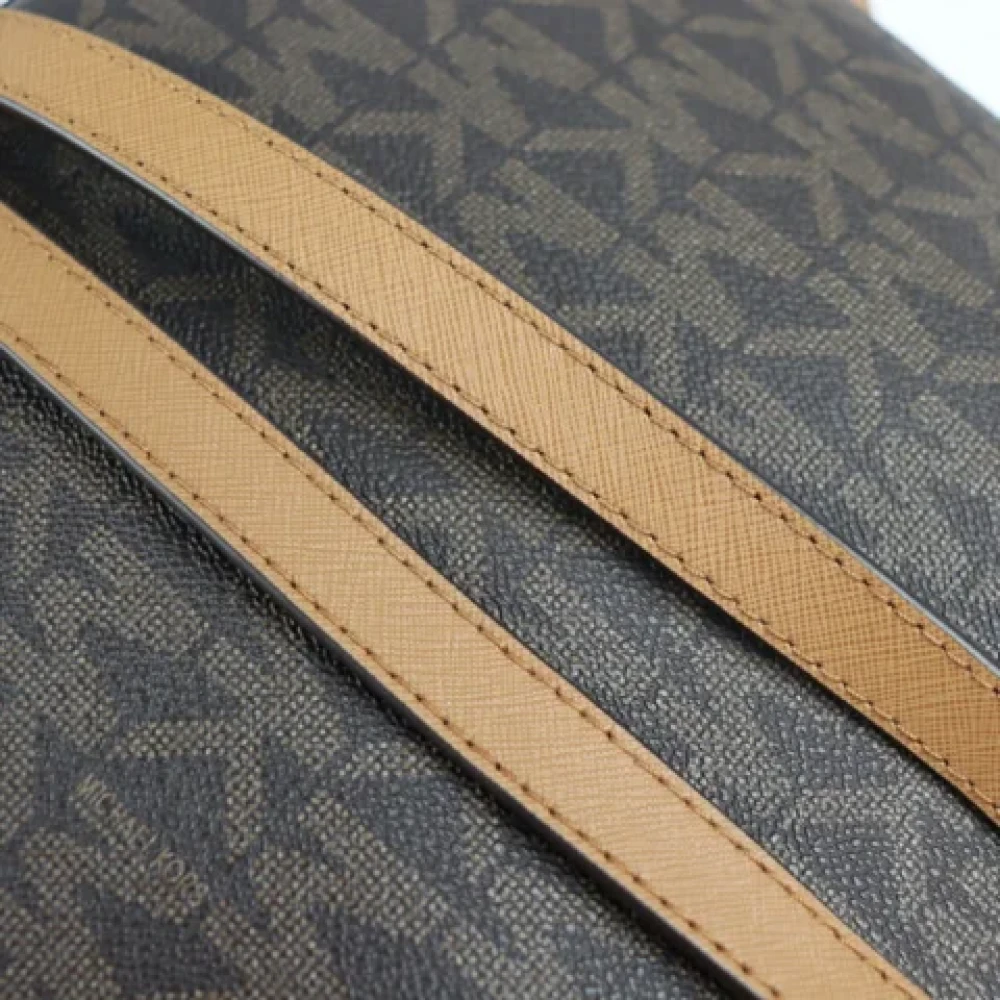 Michael Kors Pre-owned Fabric backpacks Brown Dames