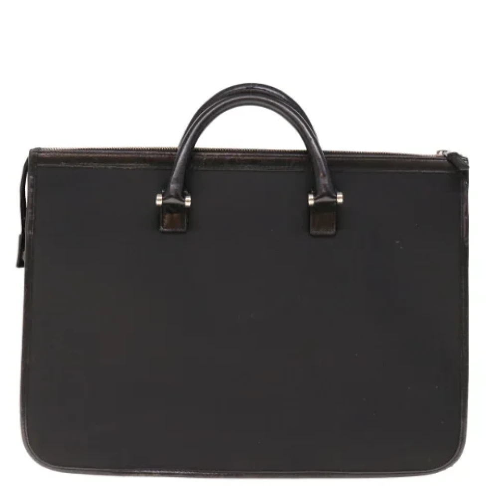 Burberry Vintage Pre-owned Nylon handbags Black Dames
