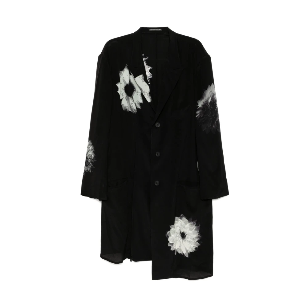 Coats > Single-Breasted Coats - - Yohji Yamamoto - Modalova