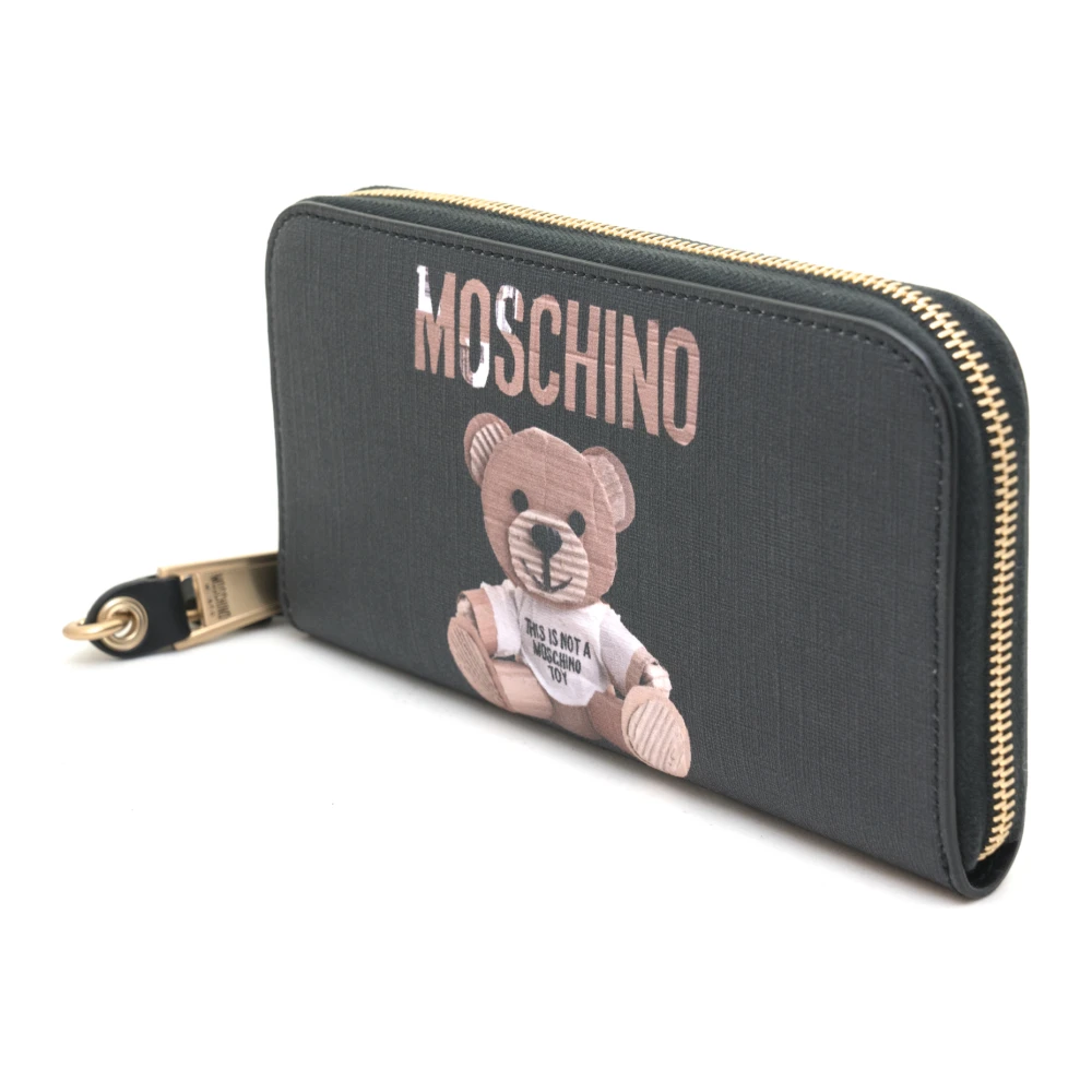 Moschino Wallets & Cardholders Black Dames