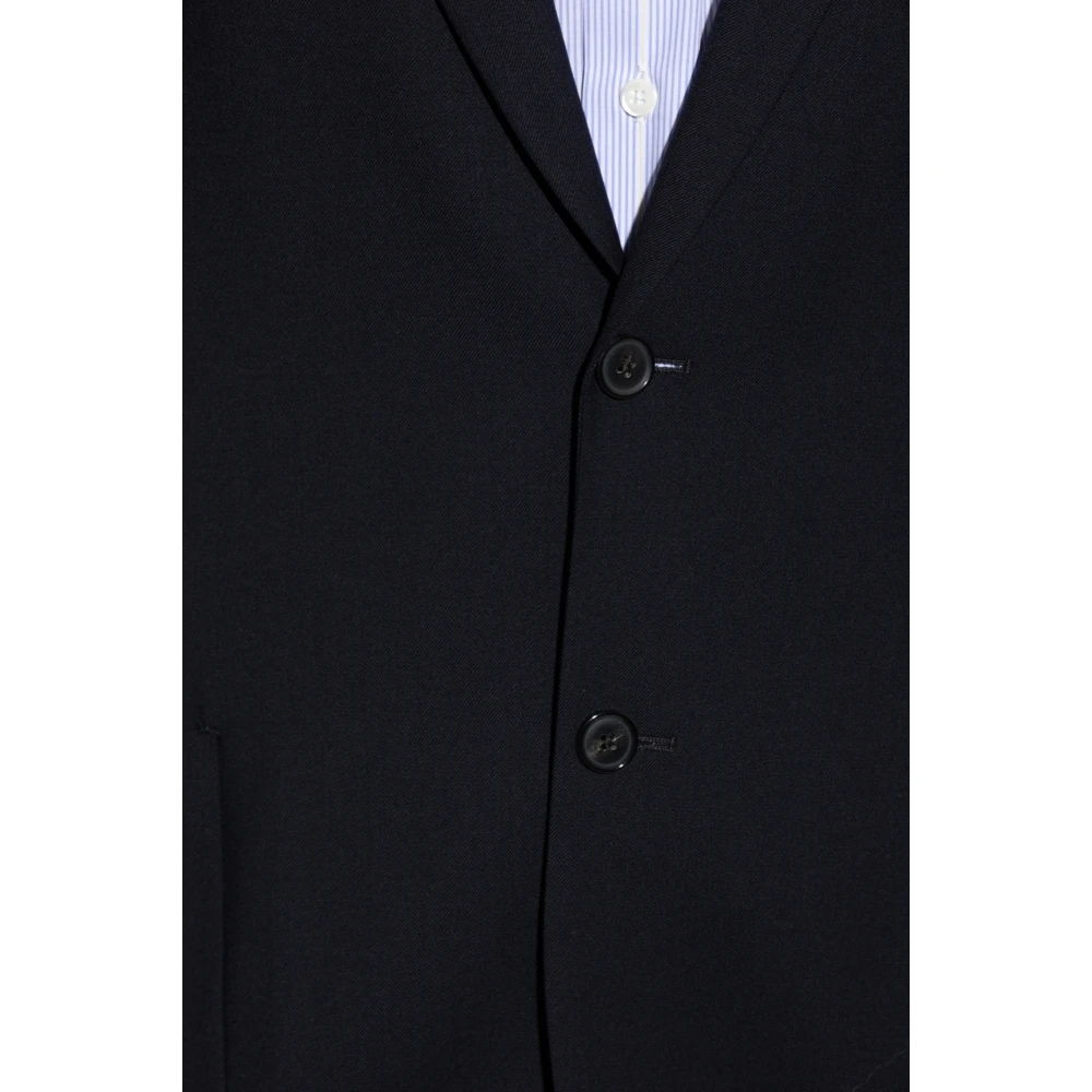 Paul Smith Wollen blazer met zakken Blue Heren