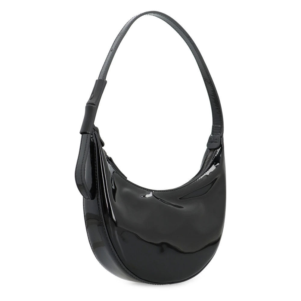 Longchamp Essentiële Hobo Tas met Verstelbaar Handvat Black Dames