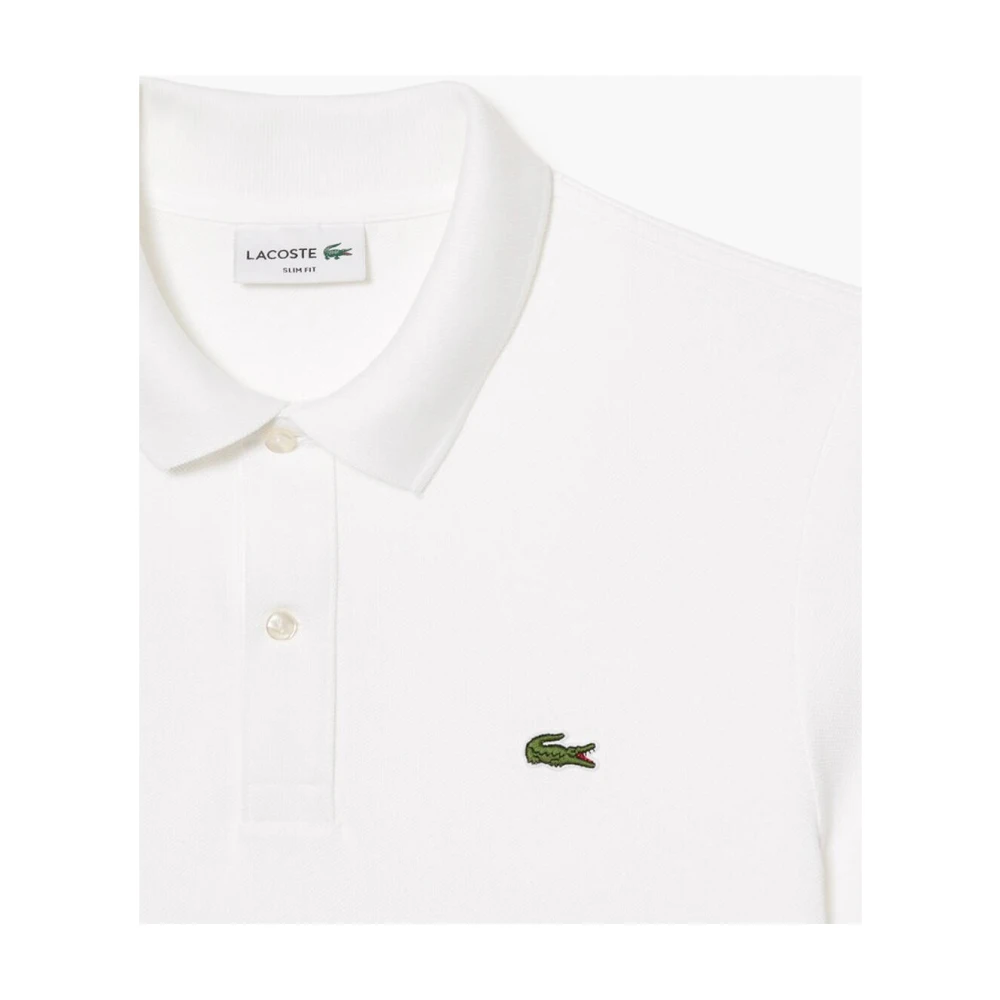 Lacoste Klassieke Polo Shirt White Heren