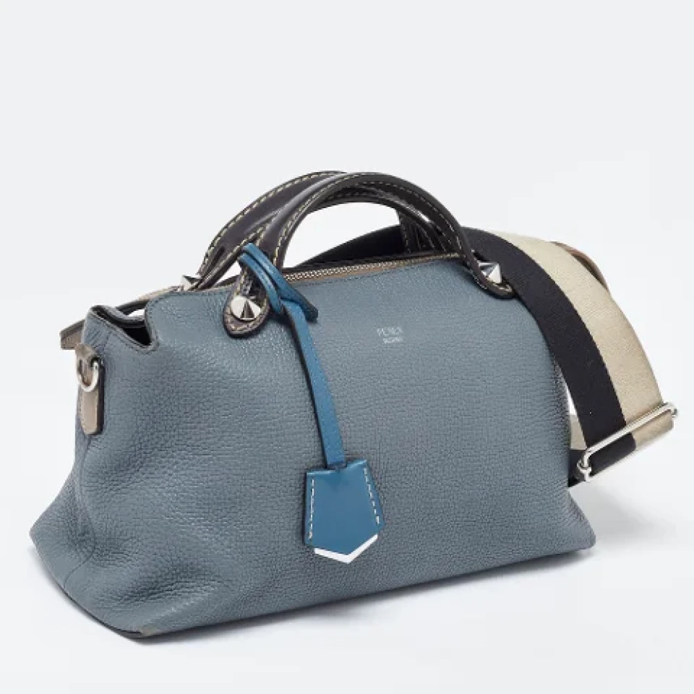 Fendi Vintage Pre-owned Leather fendi-bags Blue Dames