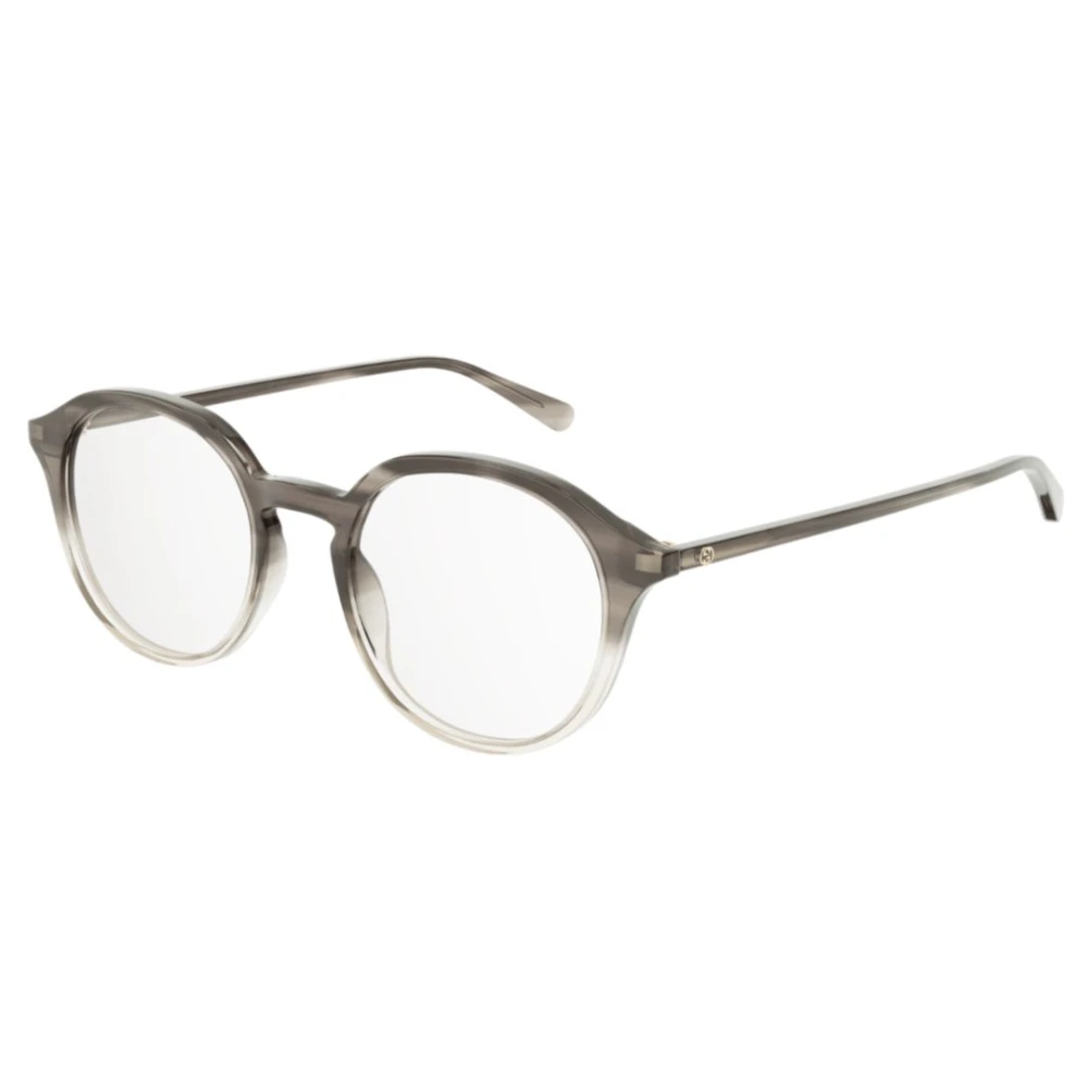 Gucci Unisex Gray Round Eyeglasses - Glasses - 51 Mm - Accessories