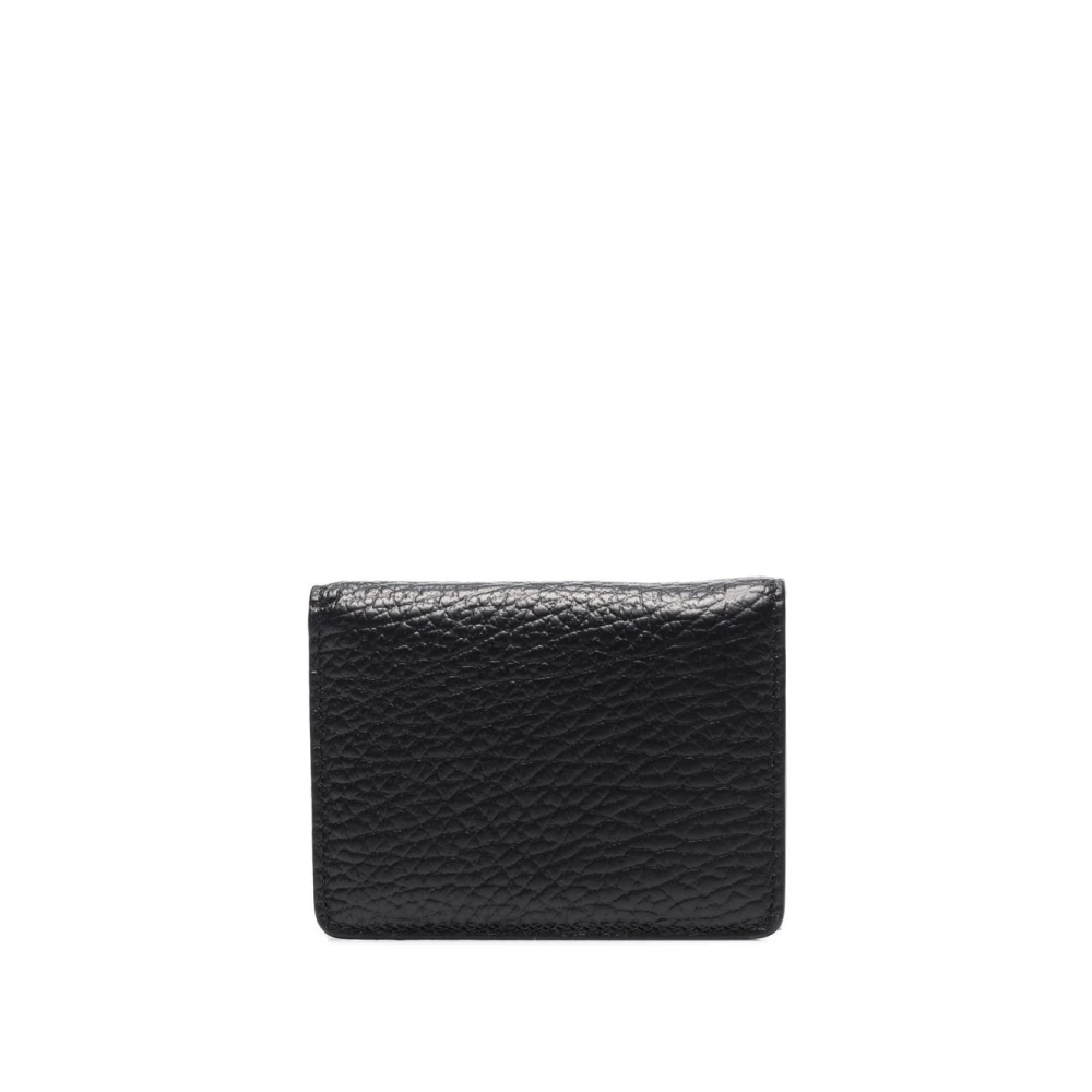 Maison Margiela Black Wallets & Cardholders, Male, One Size, Four Stitches Keyring Cardholder