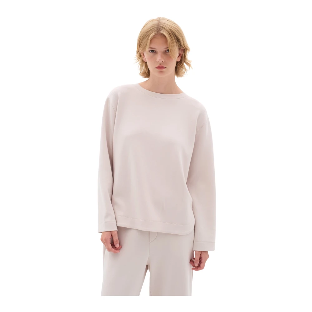 Inwear Pink Sweatshirts, Female, 2XL, Gincentiw Crewneck