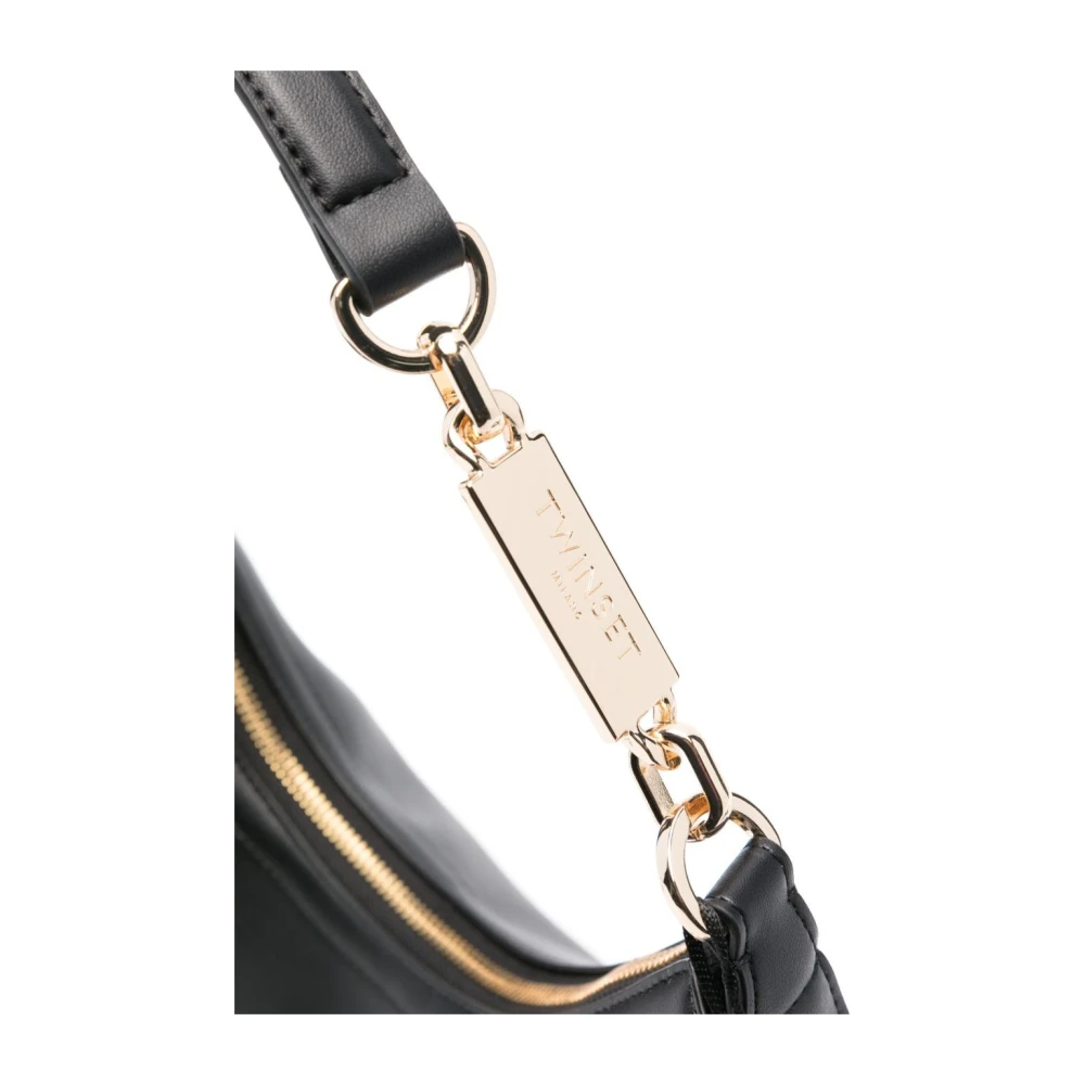Twinset Zwarte tassen voor een stijlvolle uitstraling Black Dames