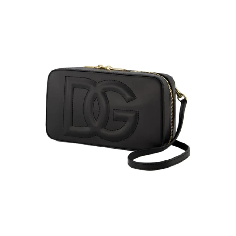 Dolce & Gabbana Leather crossbody-bags Black Dames