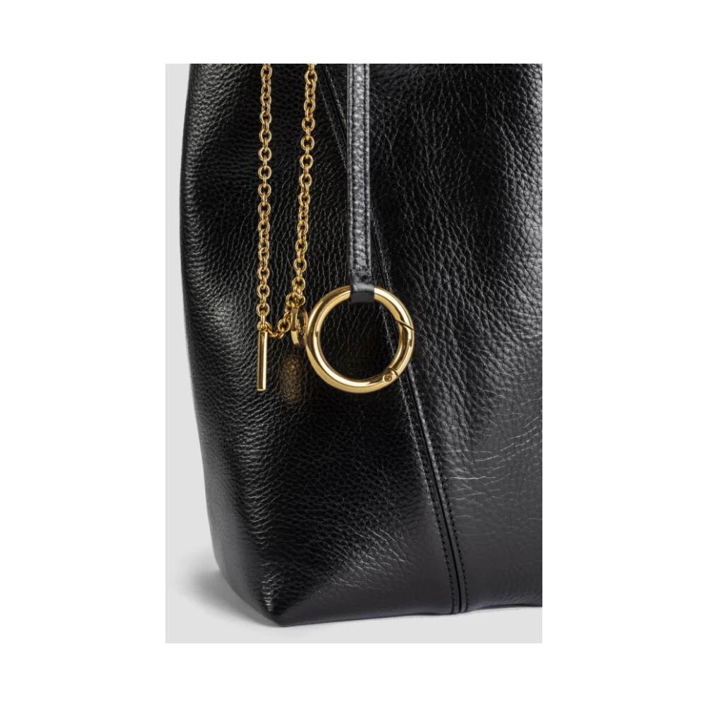 Chloé Zwarte Kleine Spin Schoudertas Black Dames