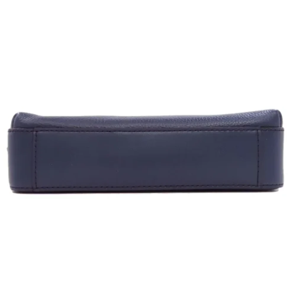 Michael Kors Pre-owned Leather shoulder-bags Blue Dames