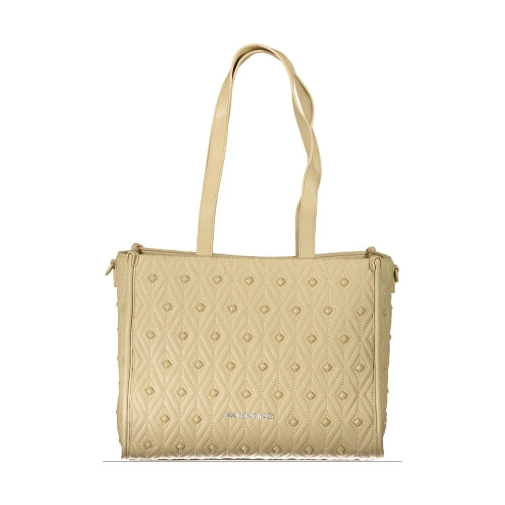 Mario Valentino Beige Polyurethane Women's Bag - Image 2