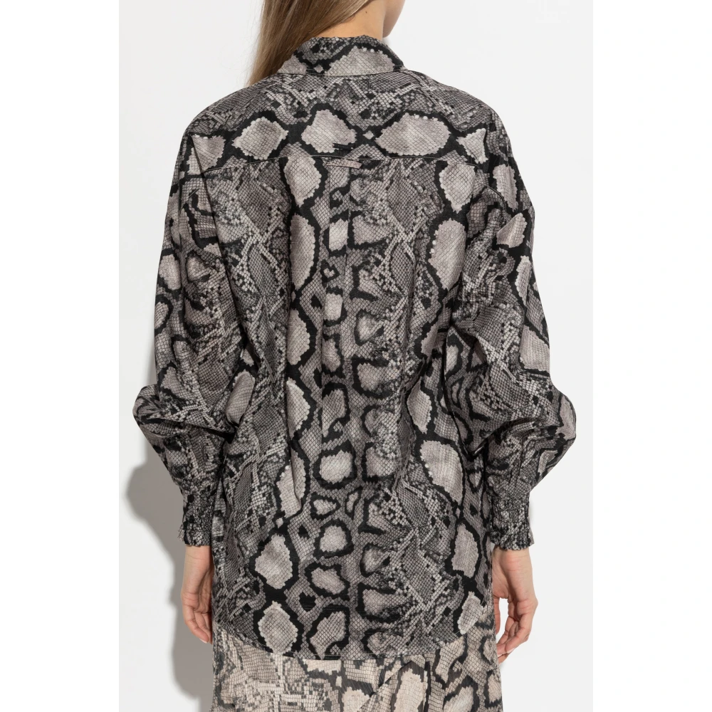 AllSaints Charli Shirt Gray Dames
