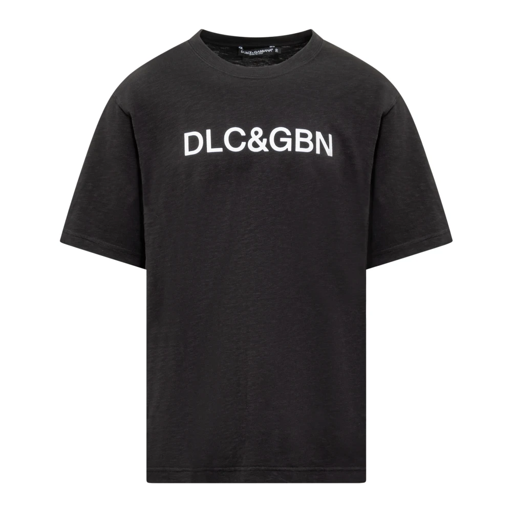 Dolce & Gabbana Korte Mouw Ronde Hals T-shirt Black Heren