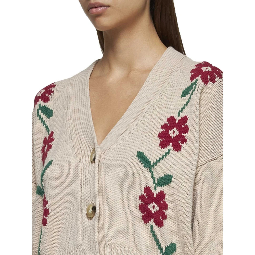 Max Mara Weekend Gezellige Teulada Sweaters voor Weekend Beige Dames