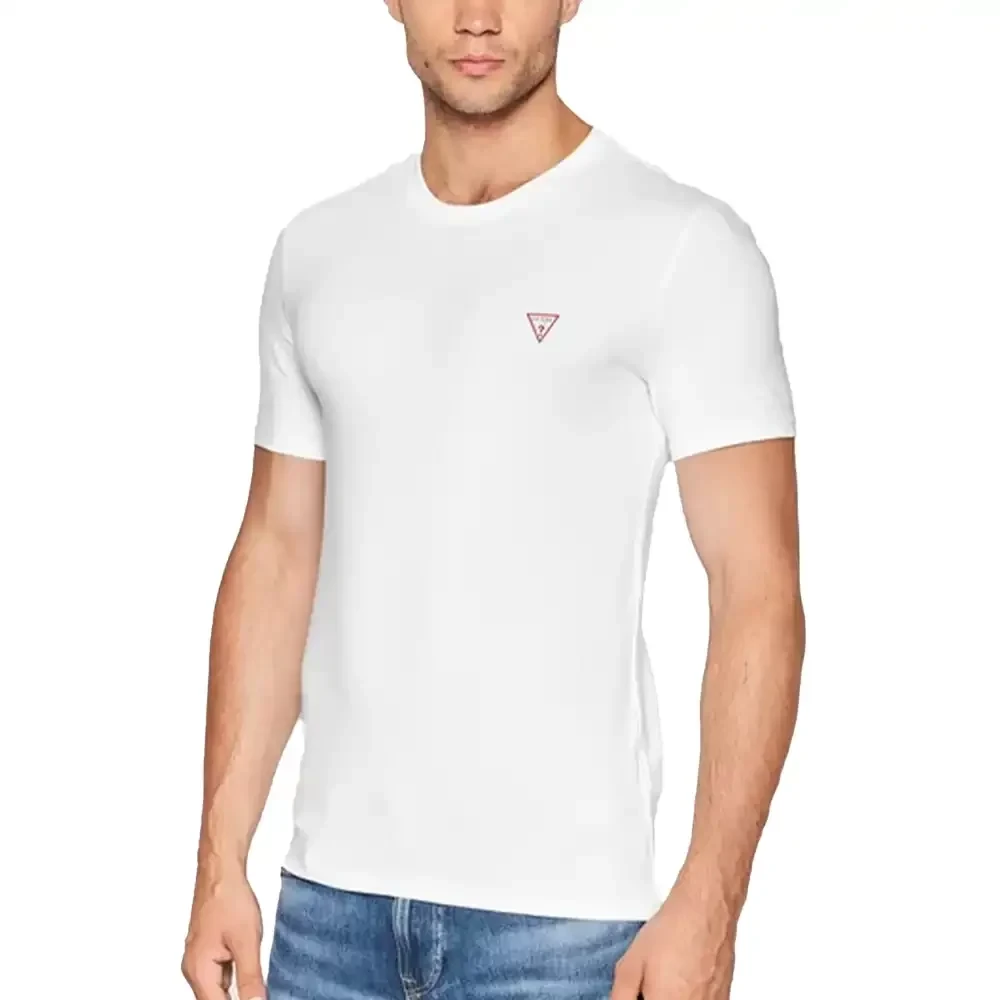Guess - Tops > T-Shirts - White - Guess - Modalova