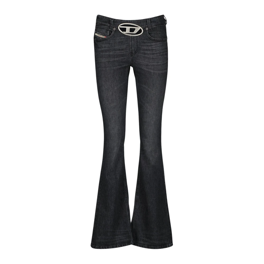 Diesel Women's Black Flared Jeans,, Denim Jean 1969 Collection For W27
