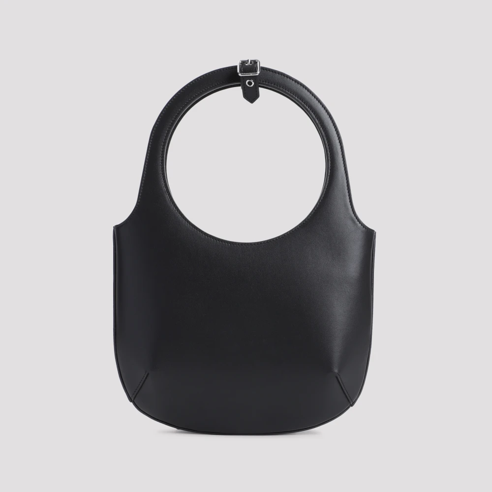 Courrèges Zwarte Leren Tas Black Dames
