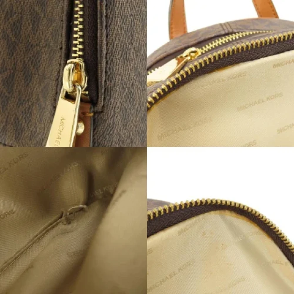 Michael Kors Pre-owned Leather backpacks Brown Dames