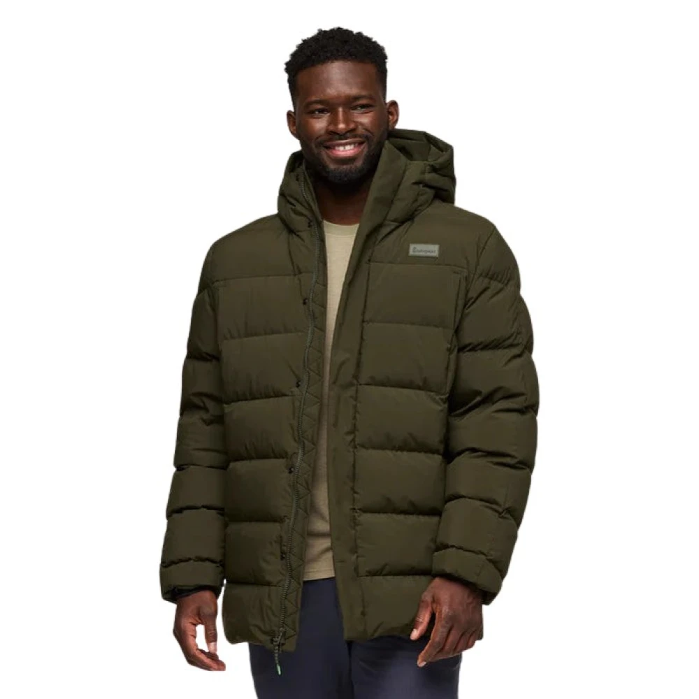 Cotopaxi Alivio donsparka met winddichte capuchon Green Heren