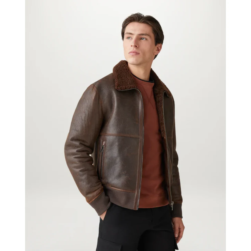 Belstaff Klassiek Logo Sweatshirt Brown Heren