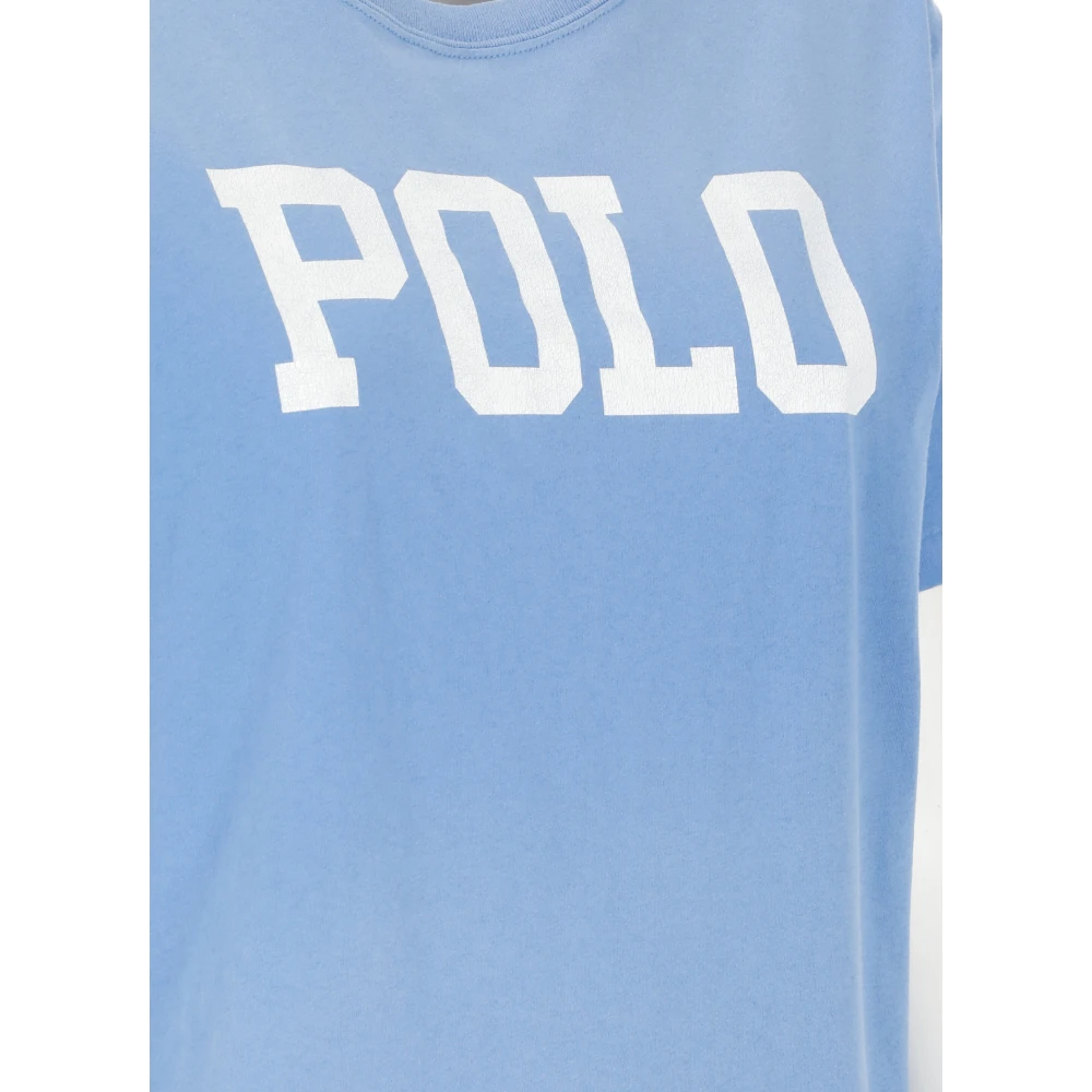 Ralph Lauren Katoenen T-shirt Blue Dames