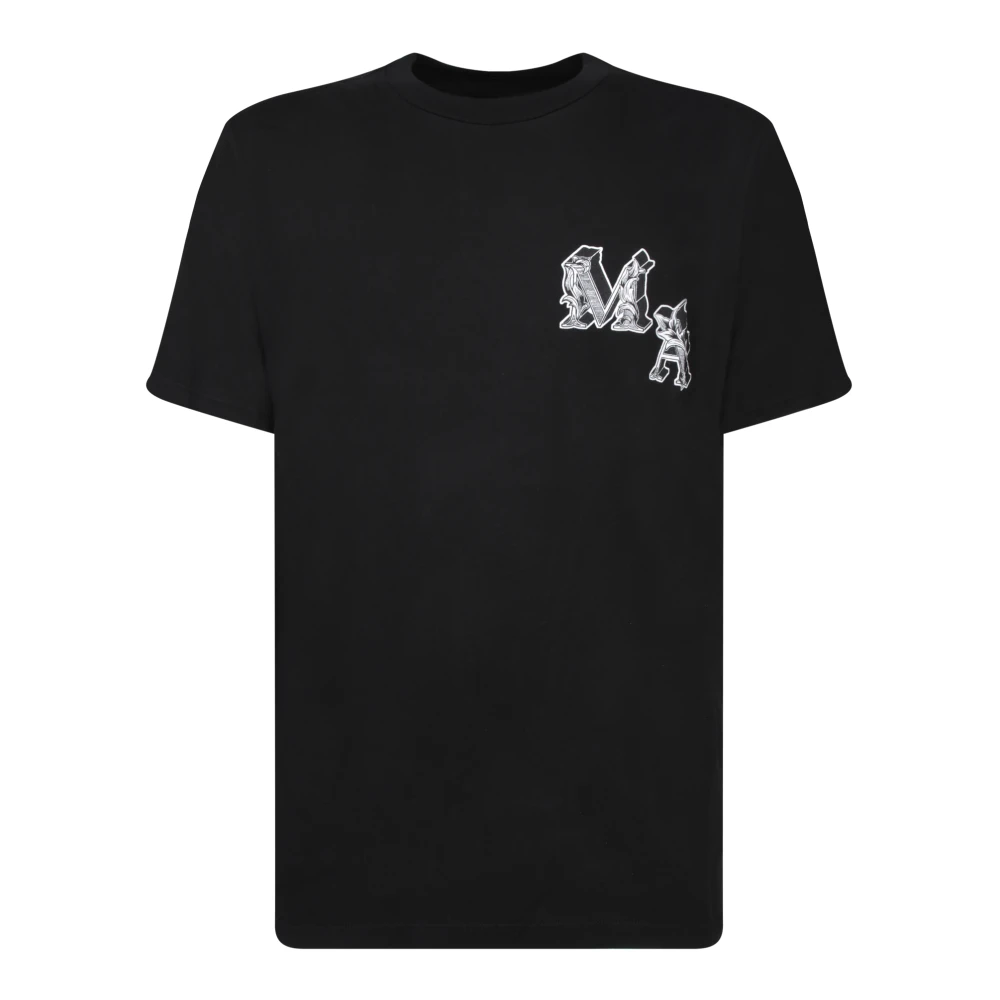 Amiri Zwarte T-shirts & polo's voor heren Black Heren