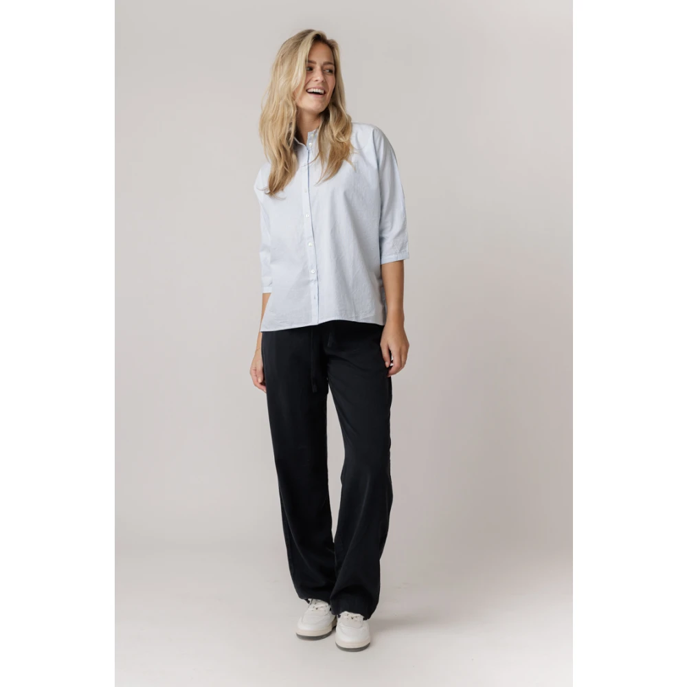 By-Bar BY BAR Norel Chambray Blouse 650 Light Blue Dames
