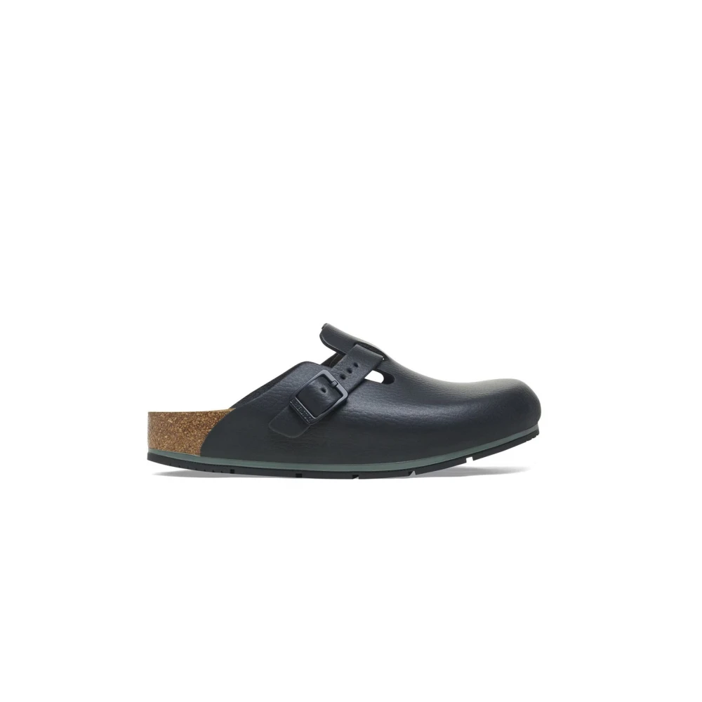 Birkenstock Mannelijk Zwart Schoenen Heren, 41 Eu, Leer, E Leren Professionele Klompen