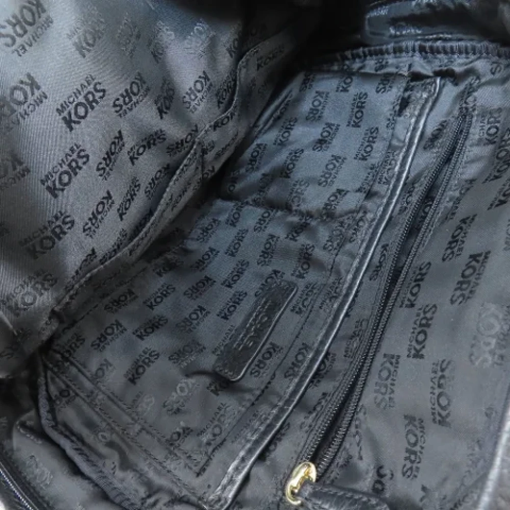 Michael Kors Pre-owned Leather backpacks Black Dames