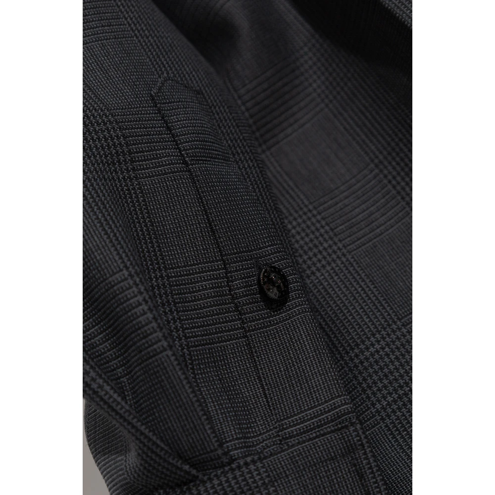alexander mcqueen Overhemd met ruitpatroon Gray Dames