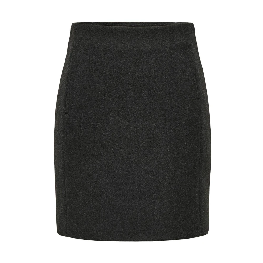 Only Trillion Korte Rok Broek Gray Dames