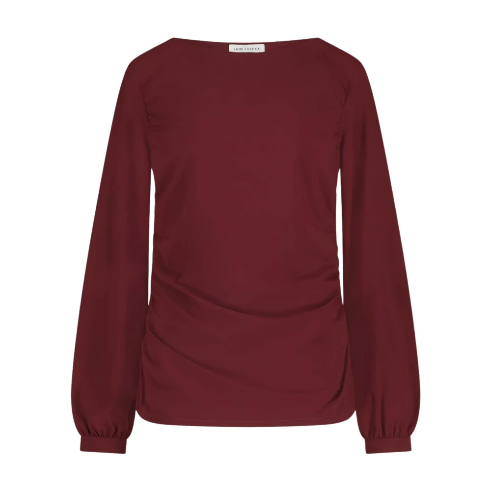 Jane Lushka Nina Top Technical Jersey | Amaranto Red Dames