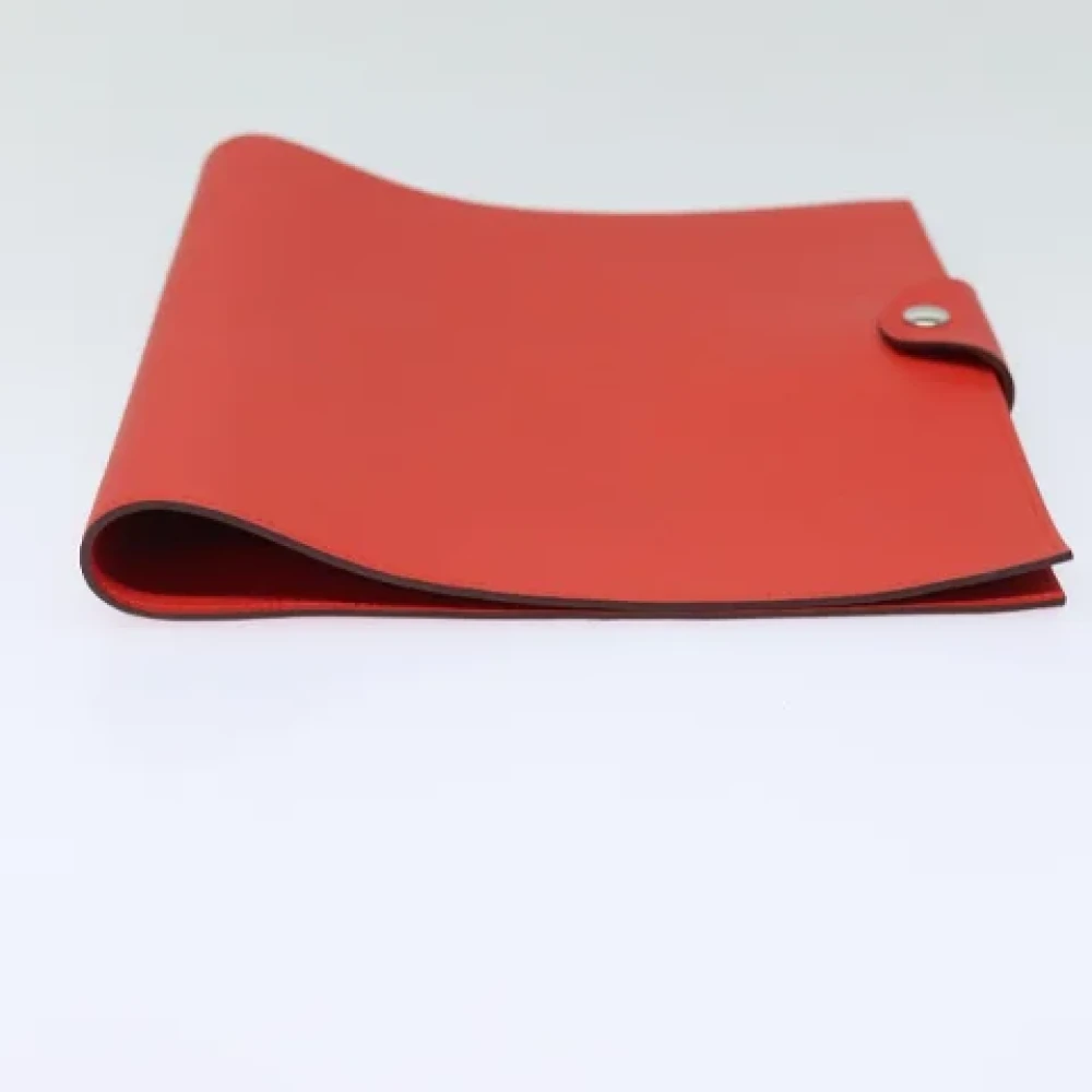 Hermès Vintage Pre-owned Leather home-office Red Dames