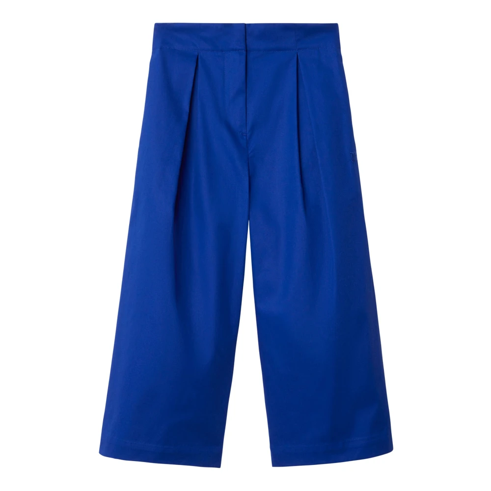 Burberry Regular Fit Broek Blue Dames